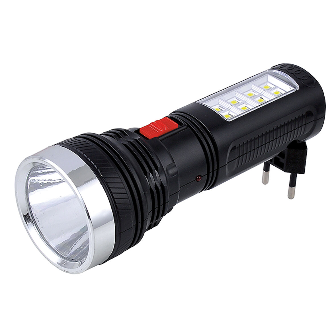 1 WATT 8 SMD LEDLİ ŞARJLI EL FENERİ 