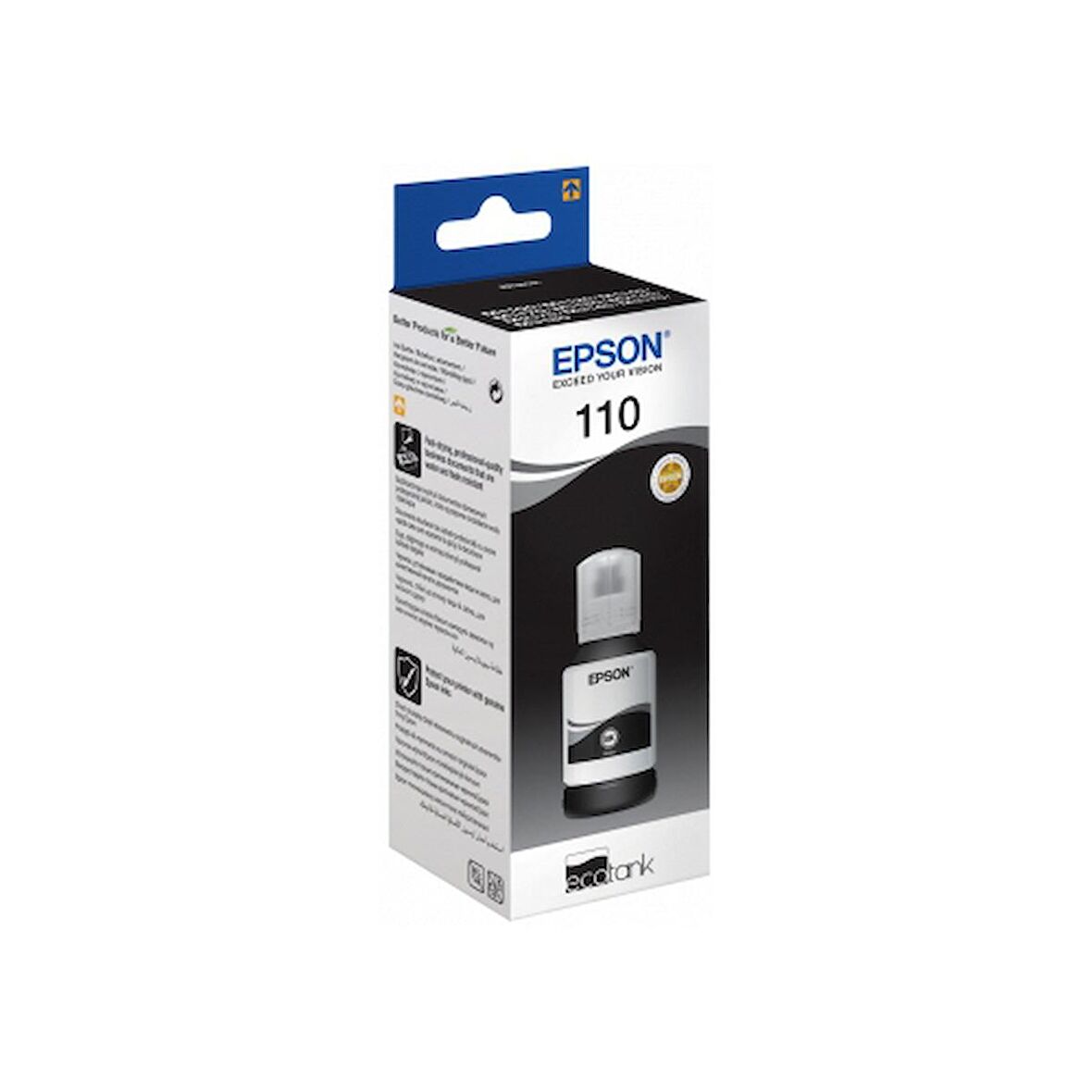 Epson 110 C13T03P14A Black Siyah Şişe Mürekkep