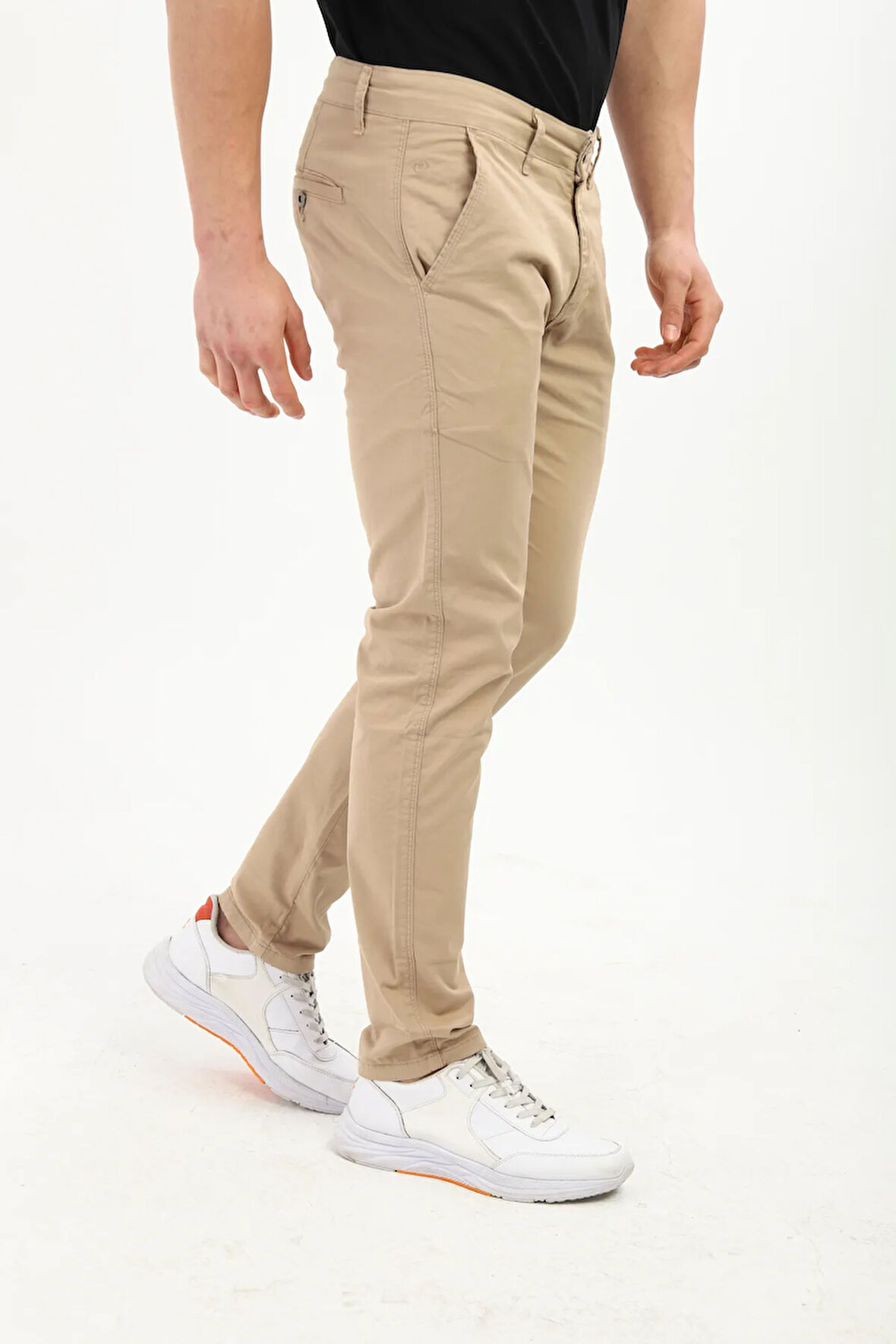 Erkek Rahat Kalıp Likralı Esnek  Pamuklu Pantolon