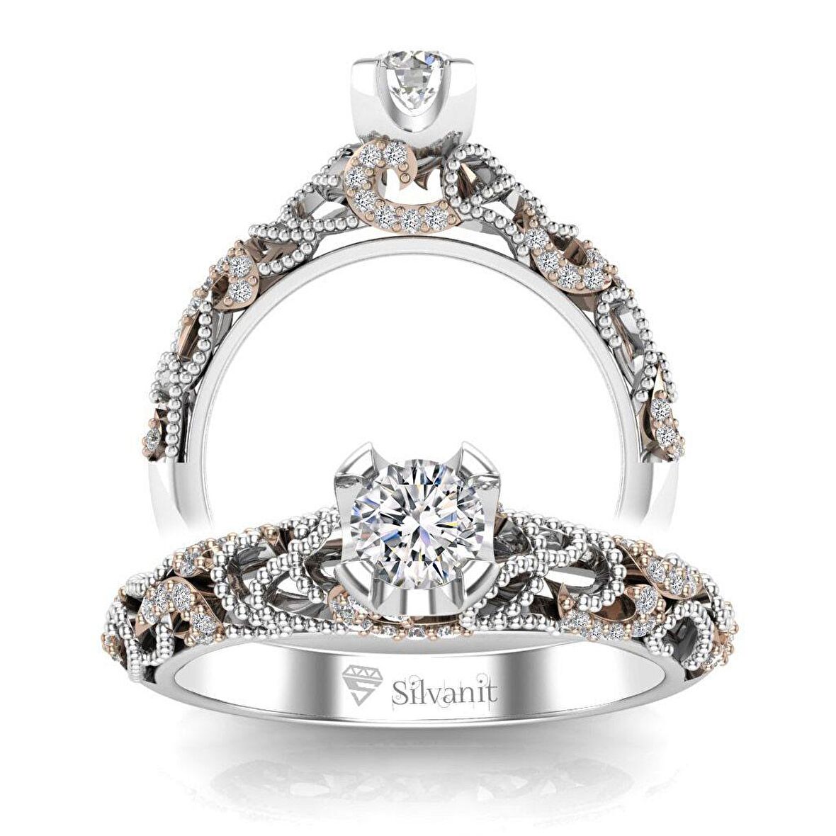 0,40 Karat Pırlanta Tasarım Yüzük