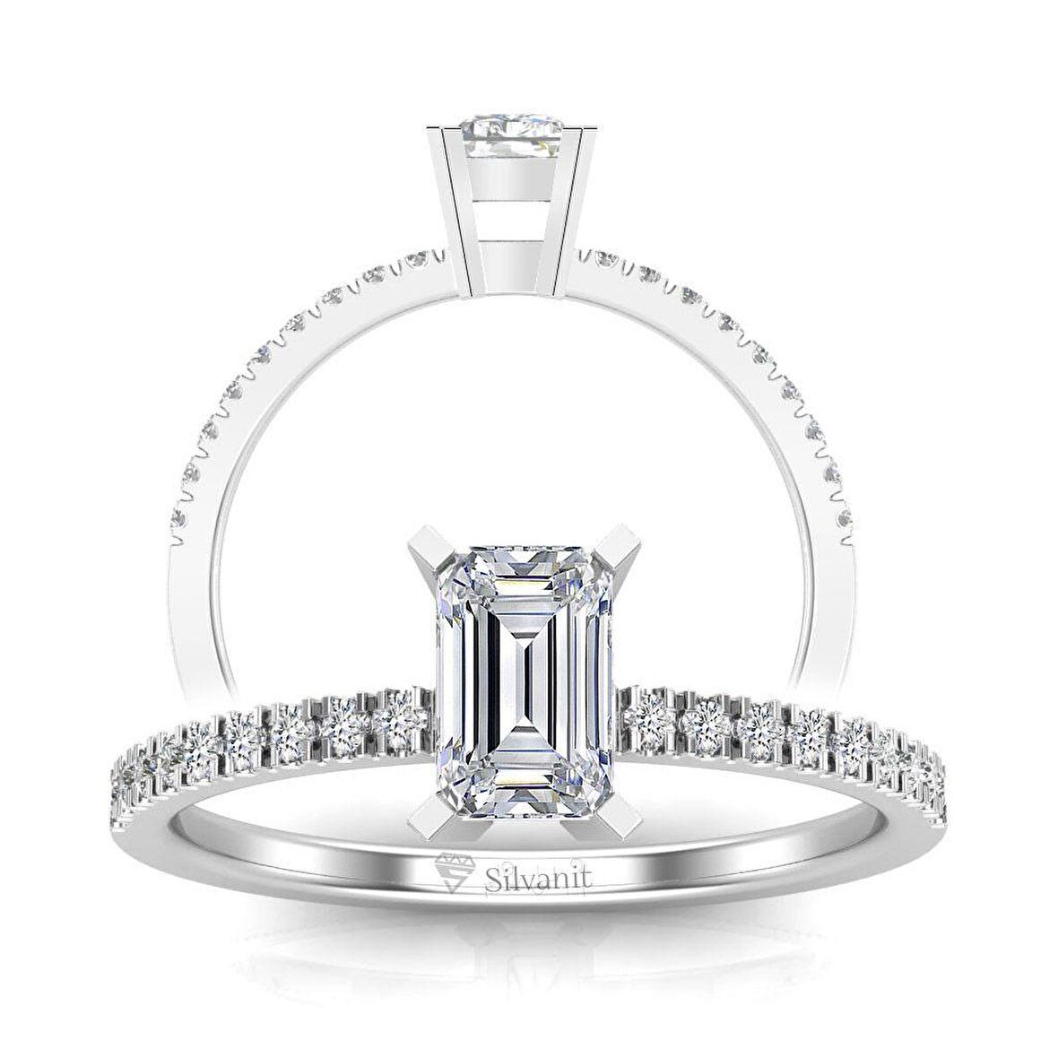 0,50 Karat G Renk Uluslararası Sertifikalı Pırlanta Yüzük