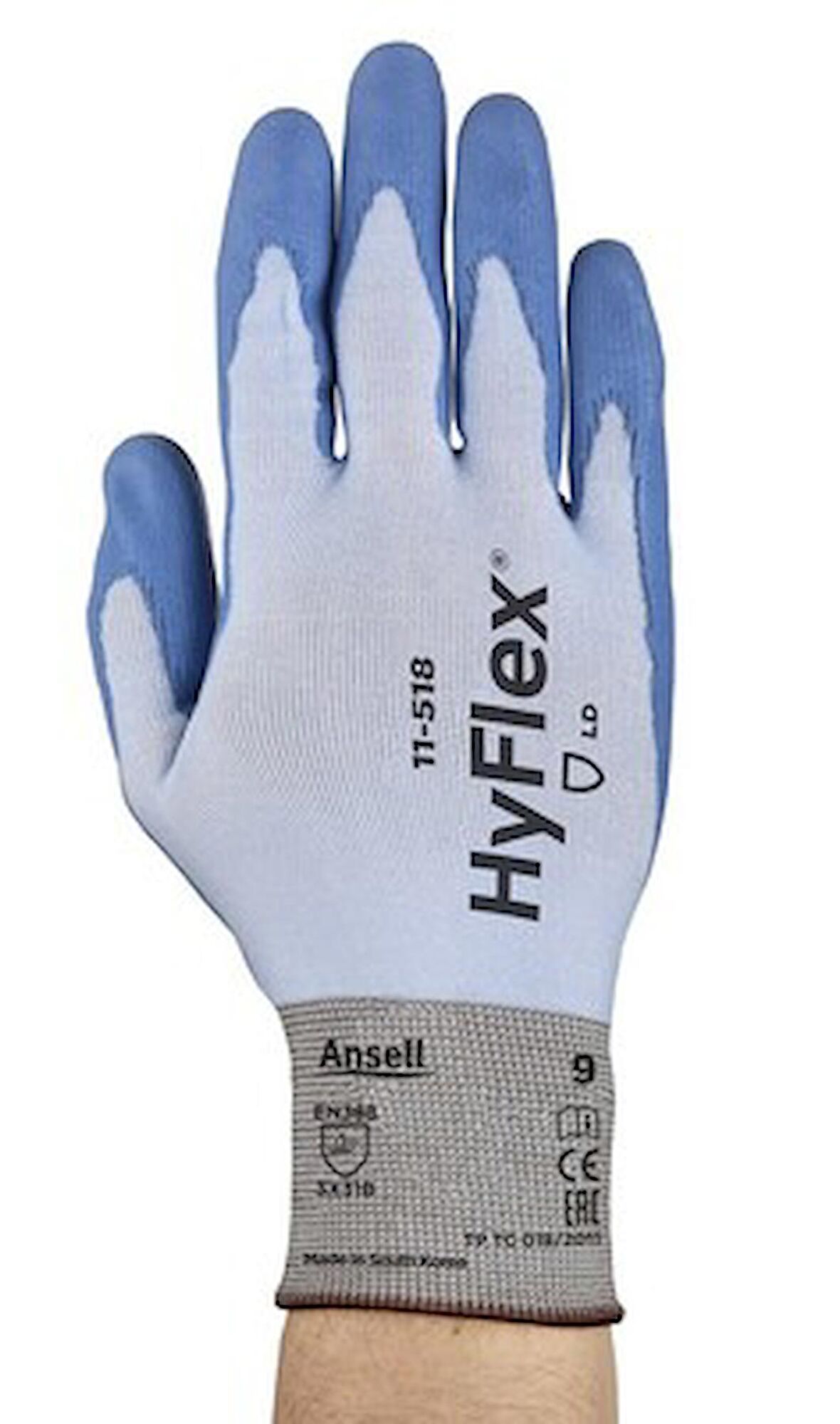 Ansell Hyflex 11-518 Mekanik ve Kesiklere Karşı Korumalı İş Eldiveni