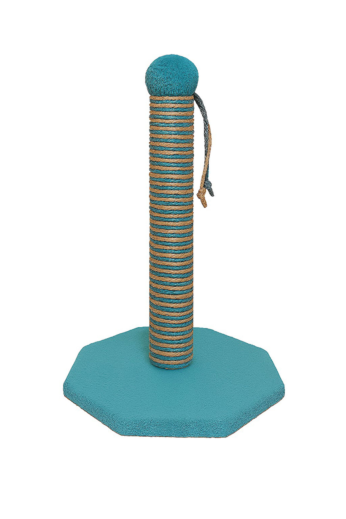 Reyo Pet Sekizgen Kedi Tırmalama Platformu Mavi