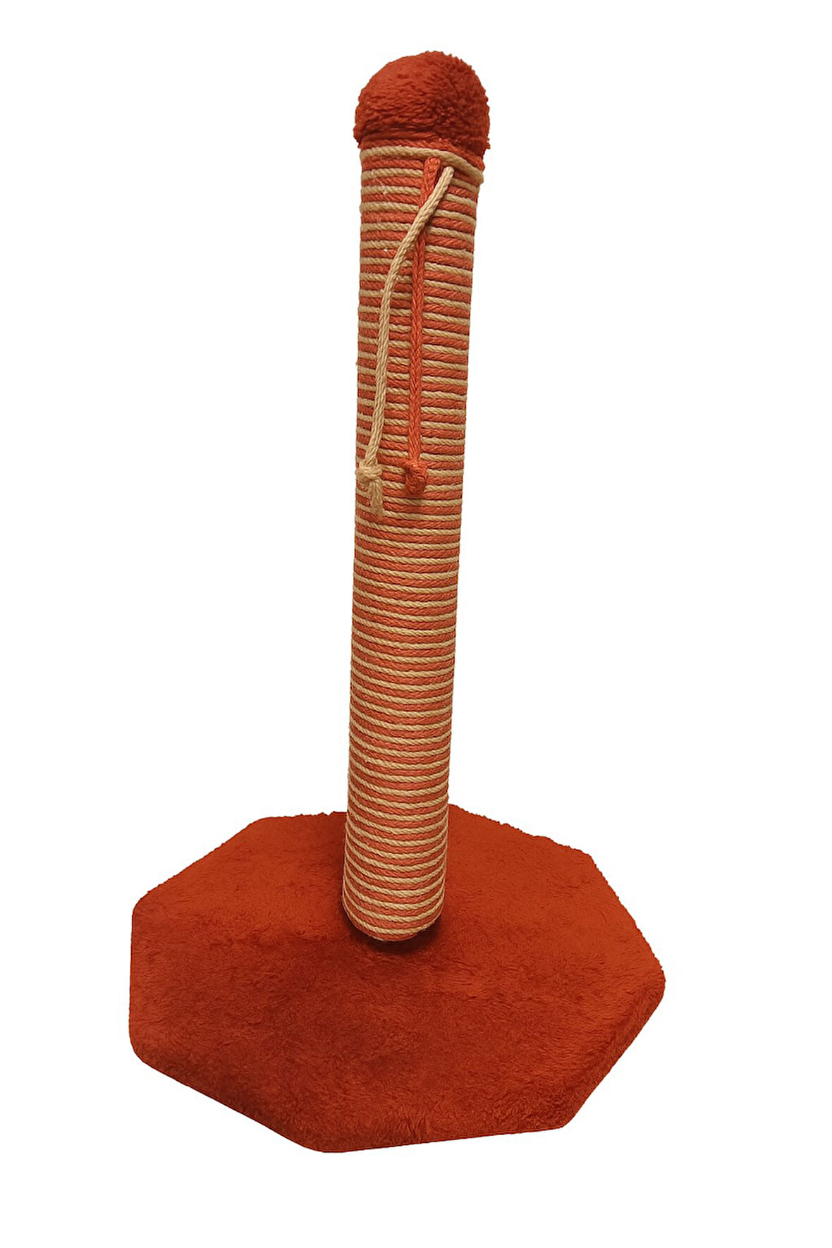 Reyo Pet Sekizgen Kedi Tırmalama Platformu Kırmızı