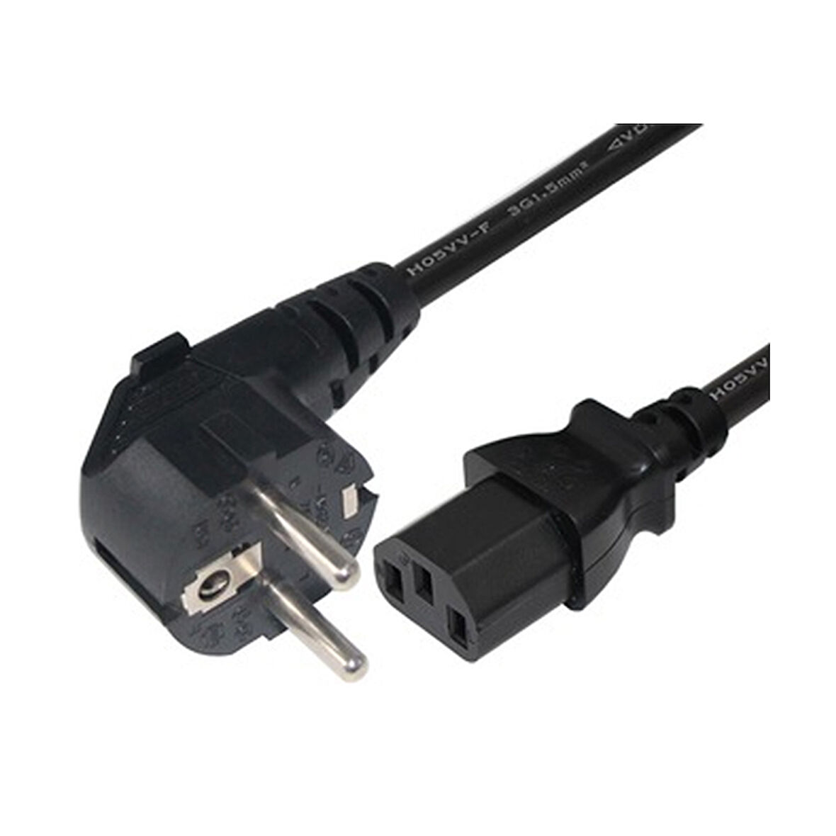 C13-Schuko Soketli 3x1mm. 3 Metre Power-Güç Kablosu