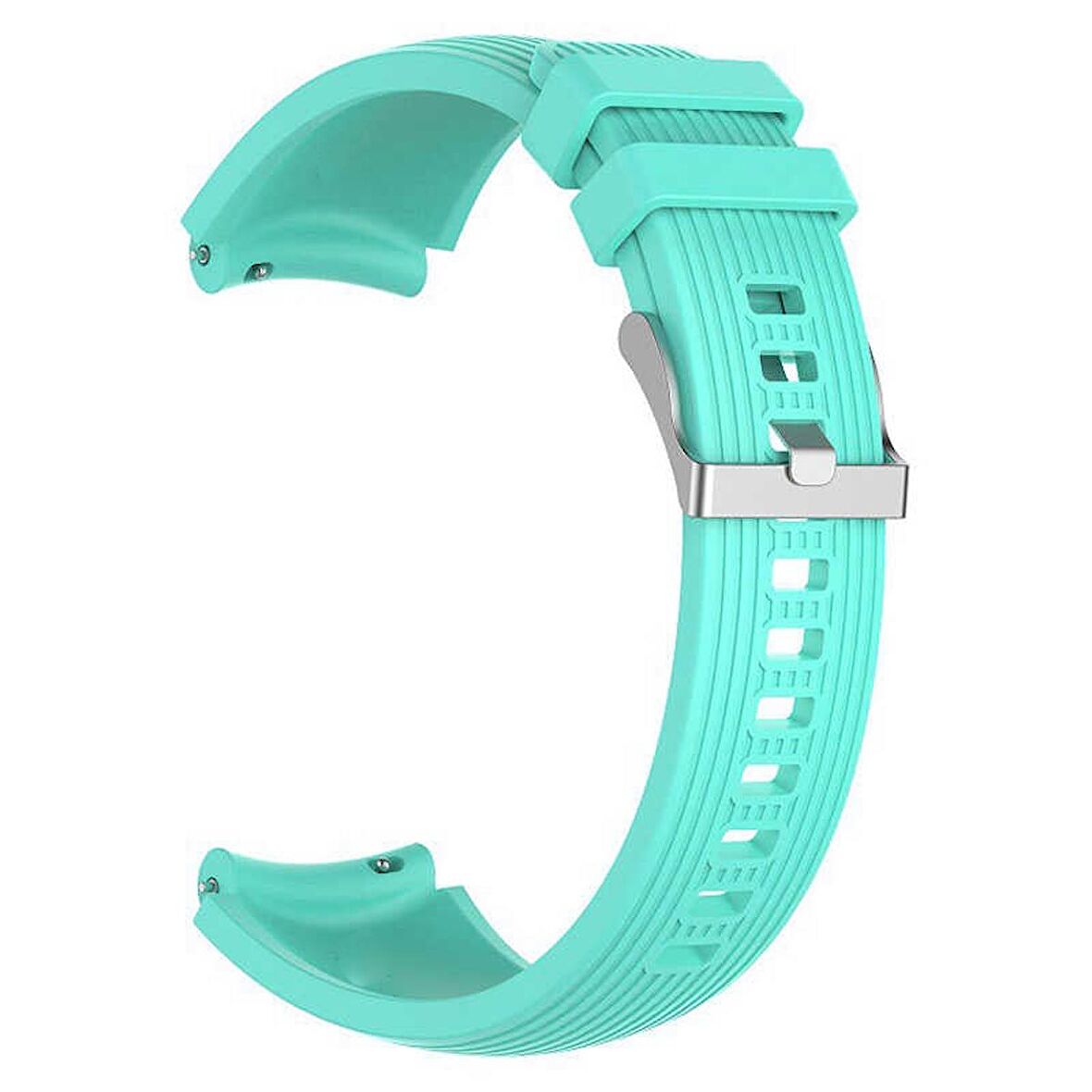 Gpack Samsung Galaxy Watch Active 2 44mm Kordon Silikon Kançalı Ayarlanabilir KRD 18