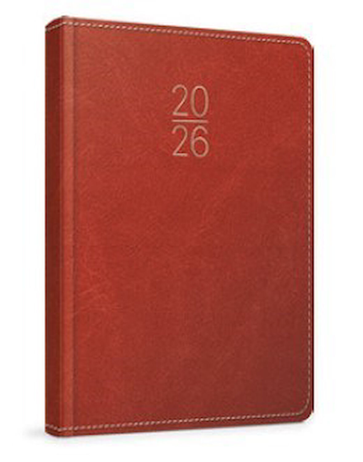 GIPTA 2026 Ajanda Günlük 14x20 Suni Deri Sert Kapak Dikişli-336 SAYFA