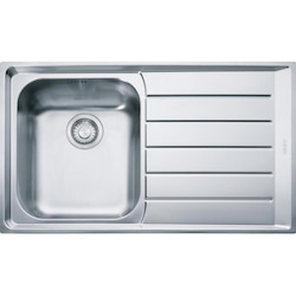 Franke Neptun - Nex 611 Paslanmaz Çelik Eviye Sol Damlalıklı  101.0656.165