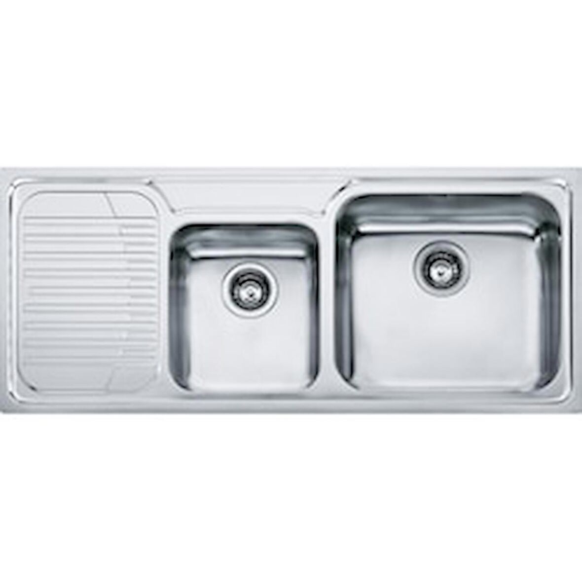 Franke Galassia GAX 621 İnox Paslanmaz Çelik Eviyeler Sol Damlalıklı 101.0656.178