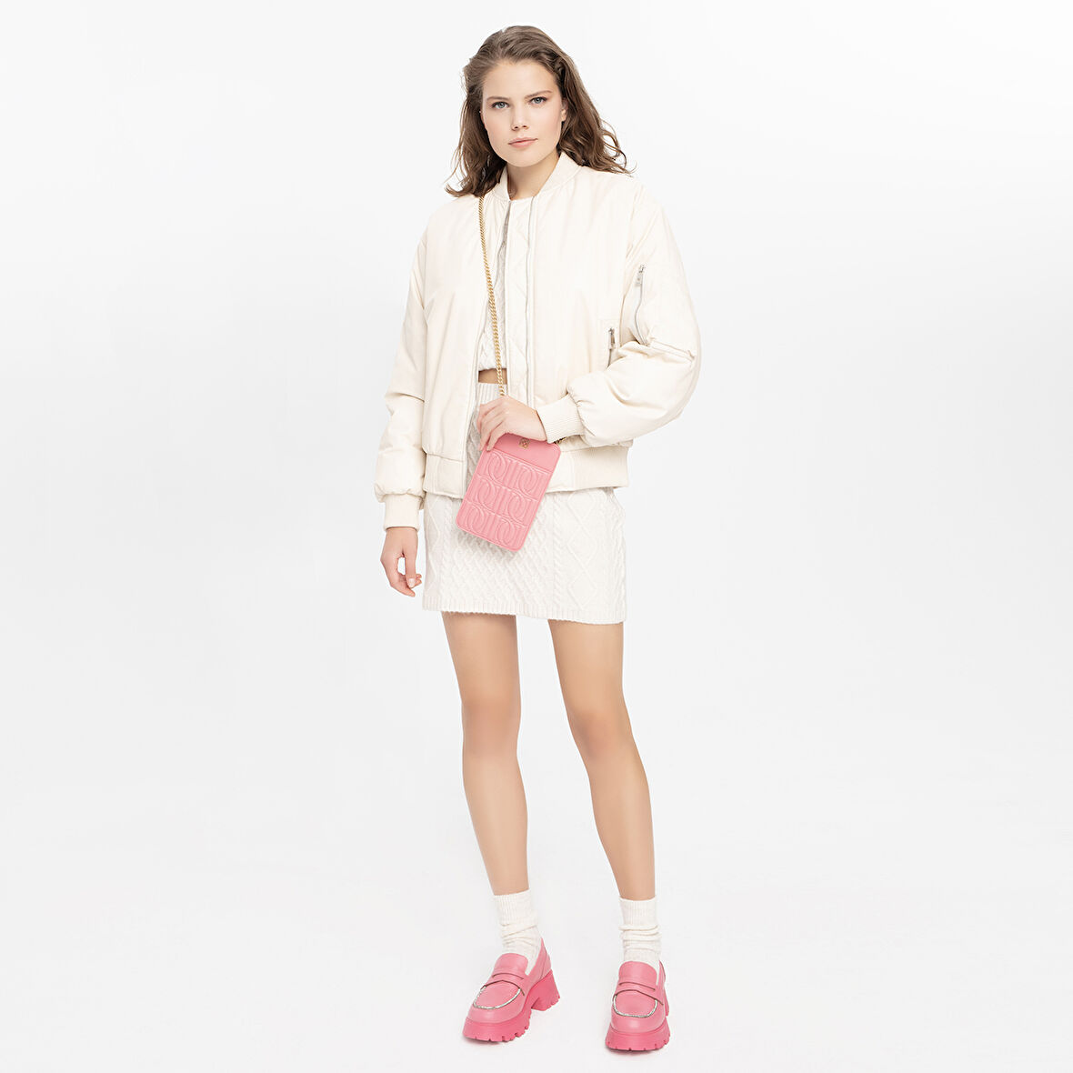 Aulora Kadın Çift Taraflı Deri Bomber