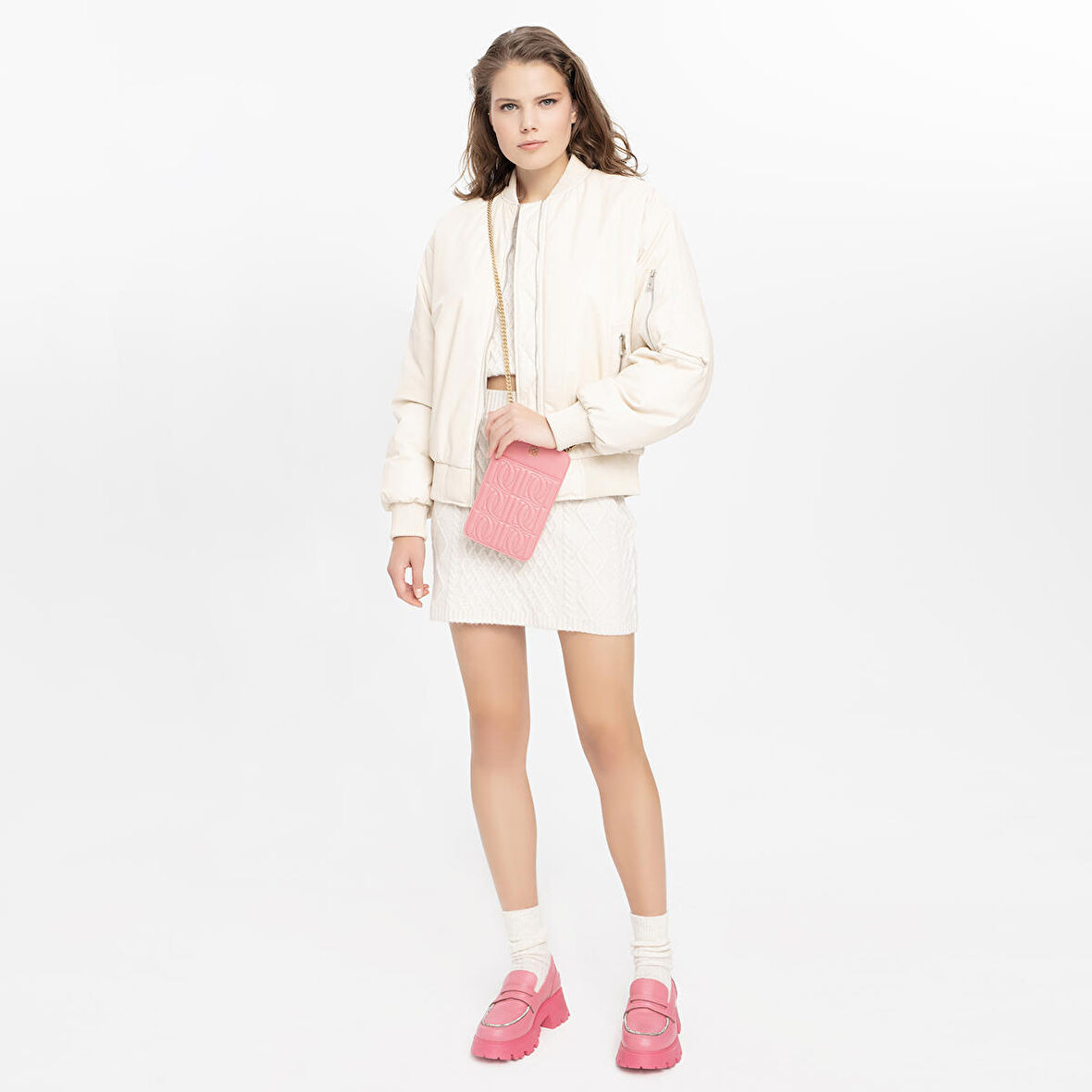 Aulora Kadın Çift Taraflı Deri Bomber