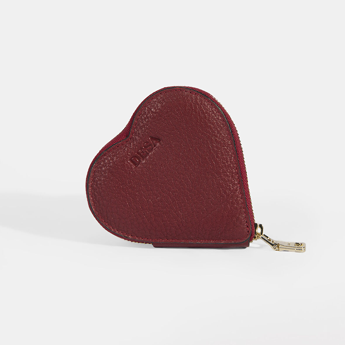 Yelena Kalpli Bordo Deri Cüzdan