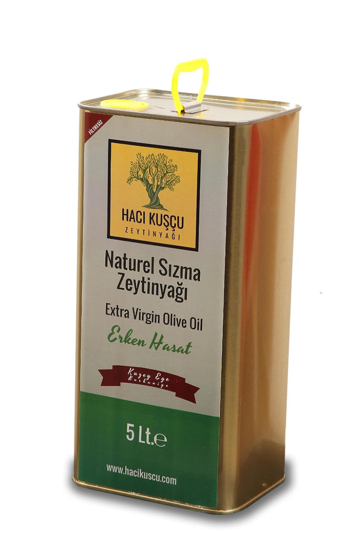 Naturel Sızma Zeytinyağı Erken Hasat 5 Litre