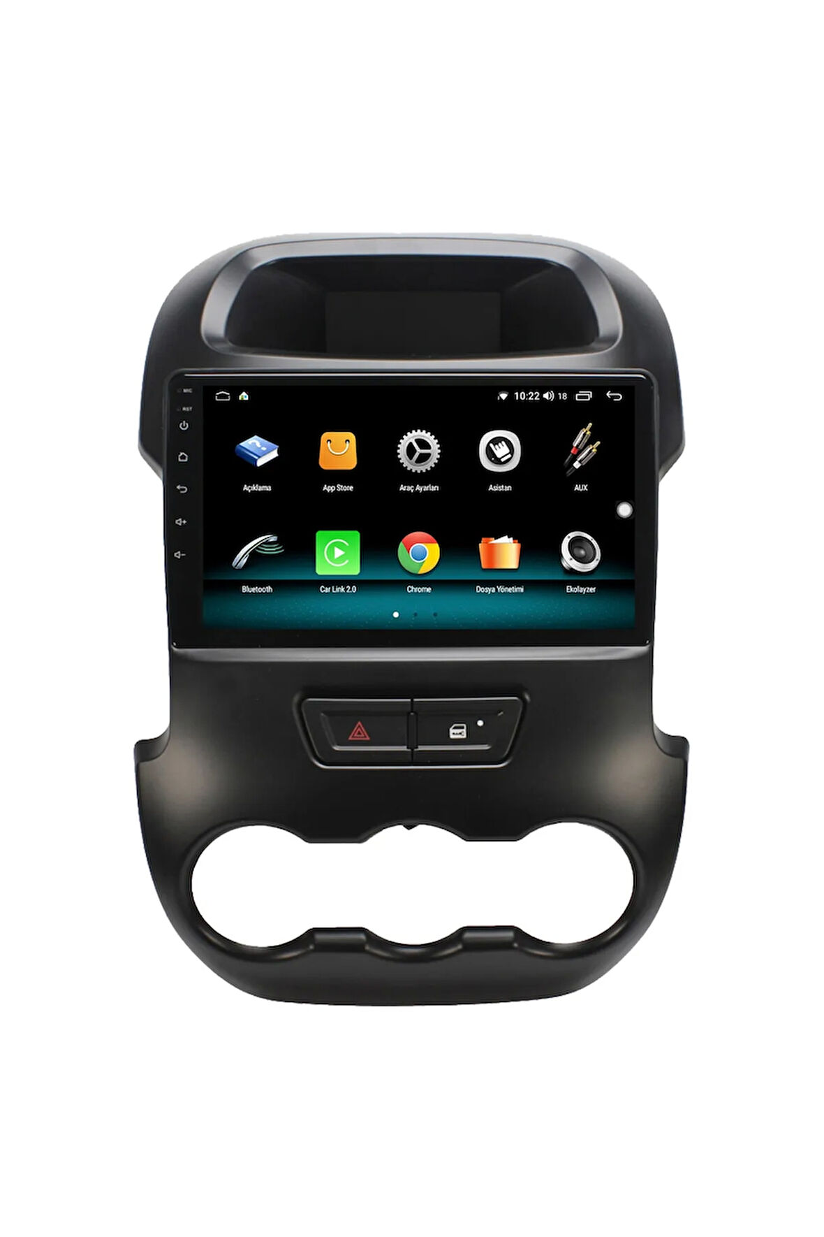 Ford Ranger Android 10 Carplay Özellikli Navigasyon Multimedya Ekran 2gb Ram + 32gb Hdd