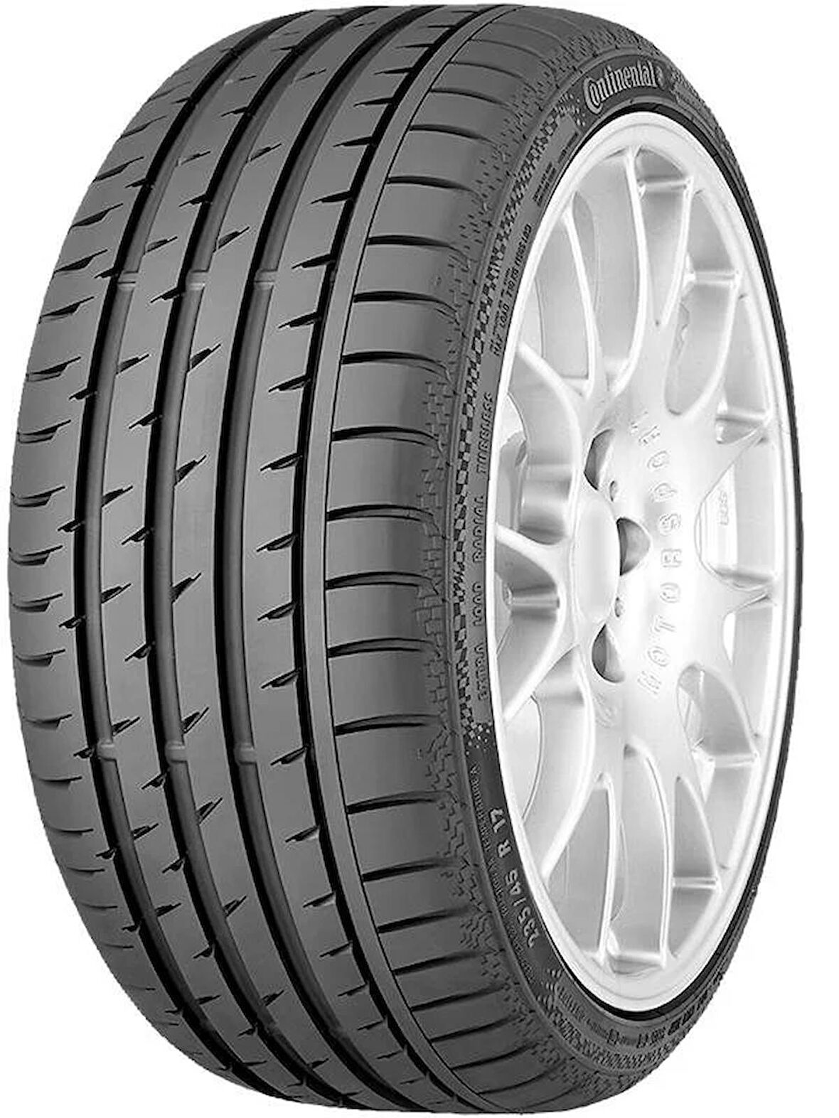 Continental 285/40Zr19 (103Y) Fr Contisportcontact 3 N0 # (Yaz) (2020)