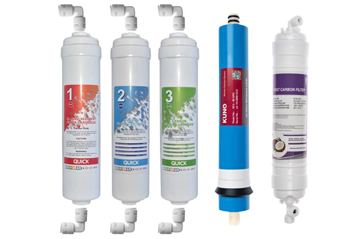 Ihlas Aura Cebilon Inline Su Arıtma Cihazı 5'li Filtre Takımı (kolay Montaj)
