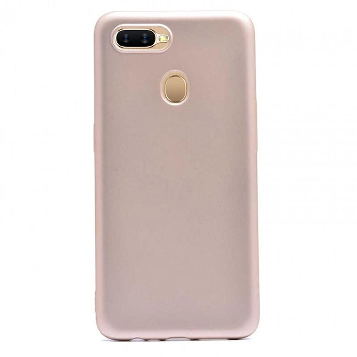 Gpack Oppo A12 Kılıf Premier Silikon Esnek KorumaNano Glass