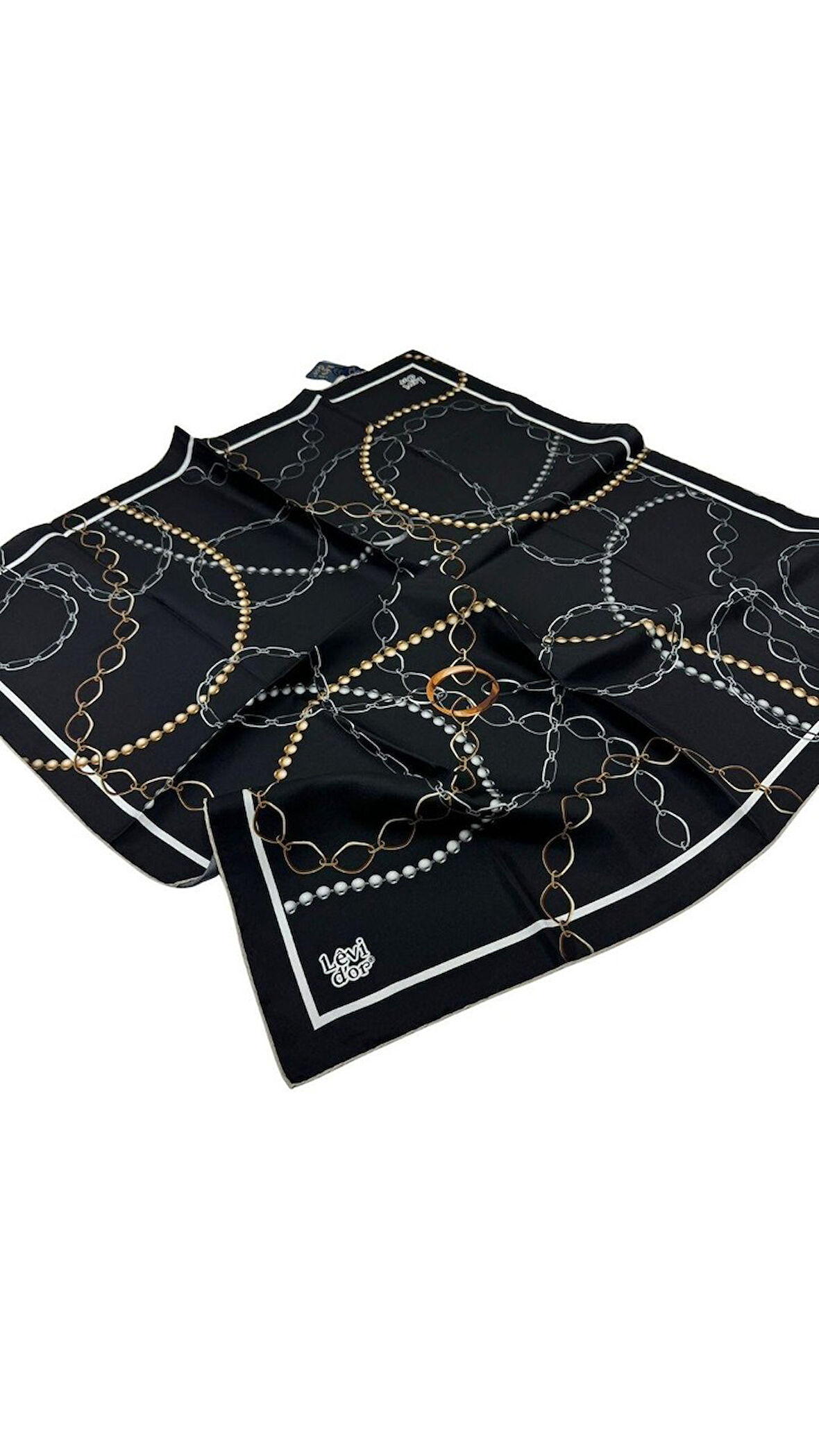 Levidor Twill İpek Eşarp LD3905-01
