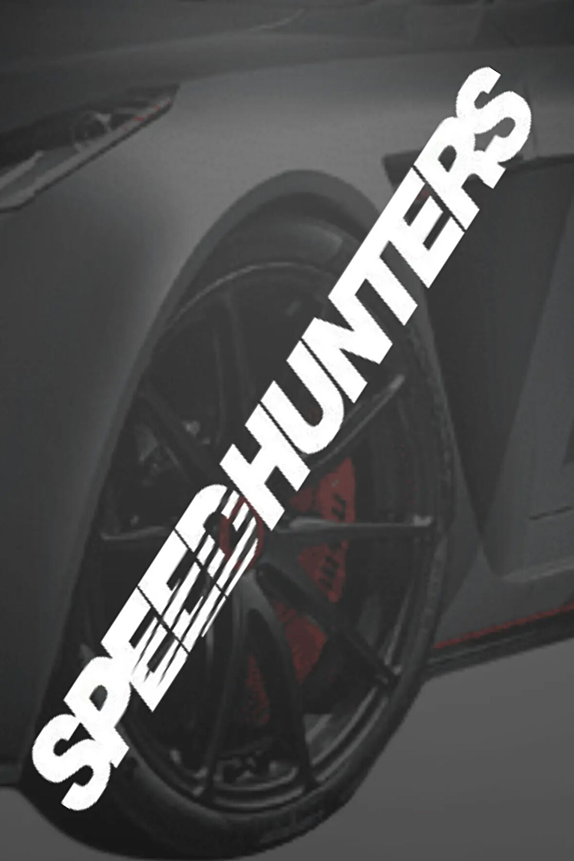 Speed Hunters Oto Sticker Beyaz 20 X 2 cm