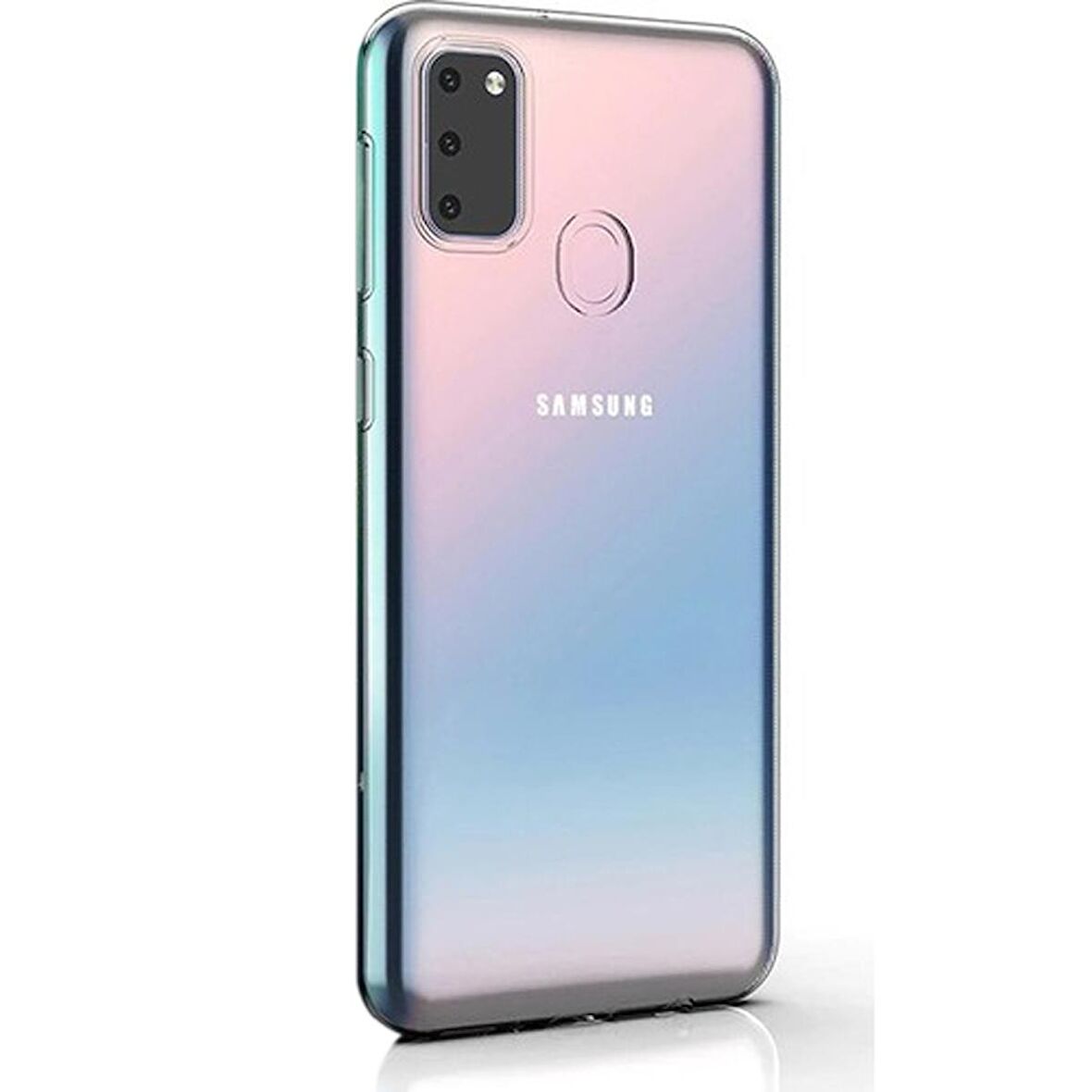 Gpack Samsung Galaxy A21S Kılıf Süper SilikonNano Glass