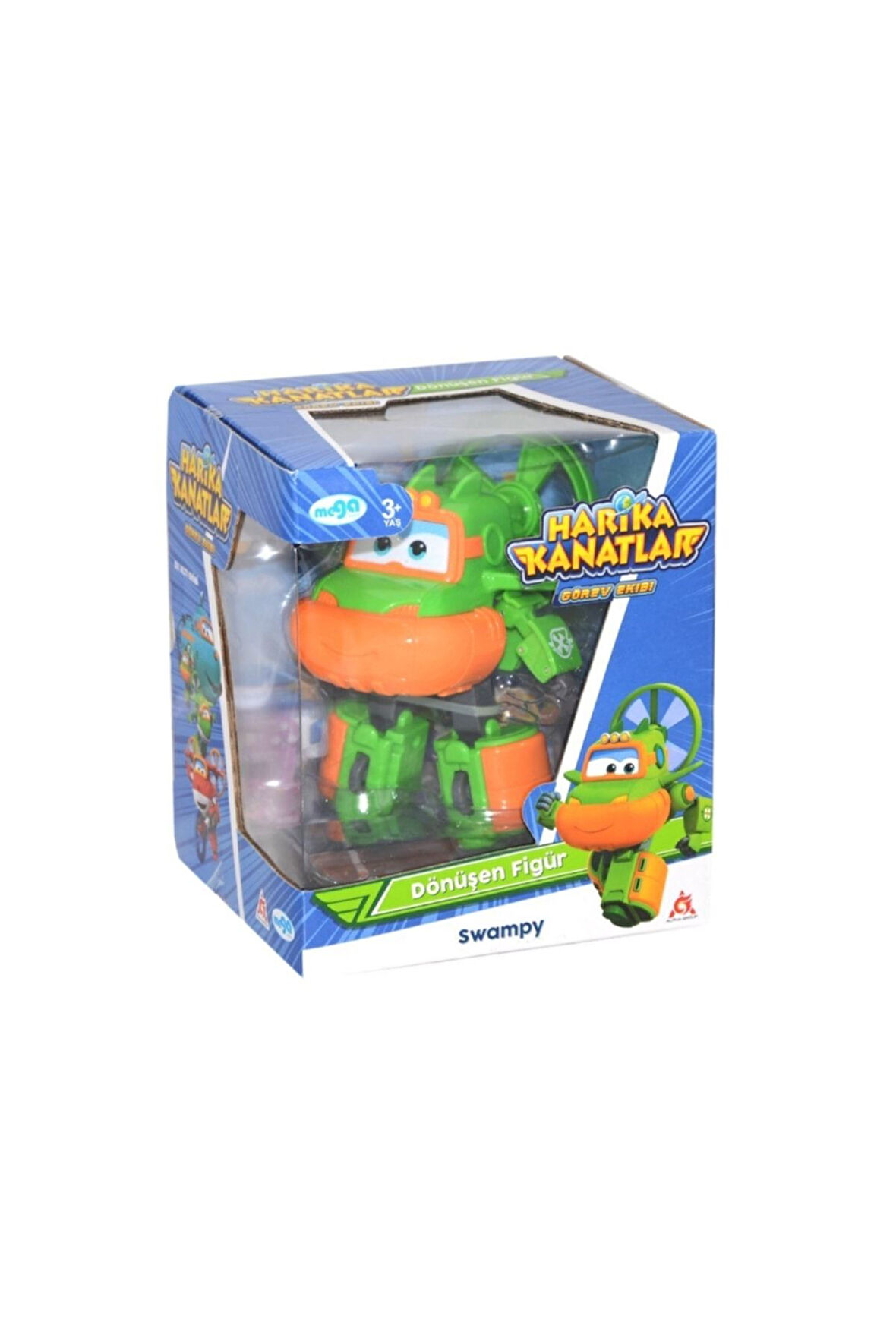 Oyuncak Harika Kanatlar Swampy Figür Dönüşebilen Harika Kanatlar Dönüşen Swampy Harika Kanatlar