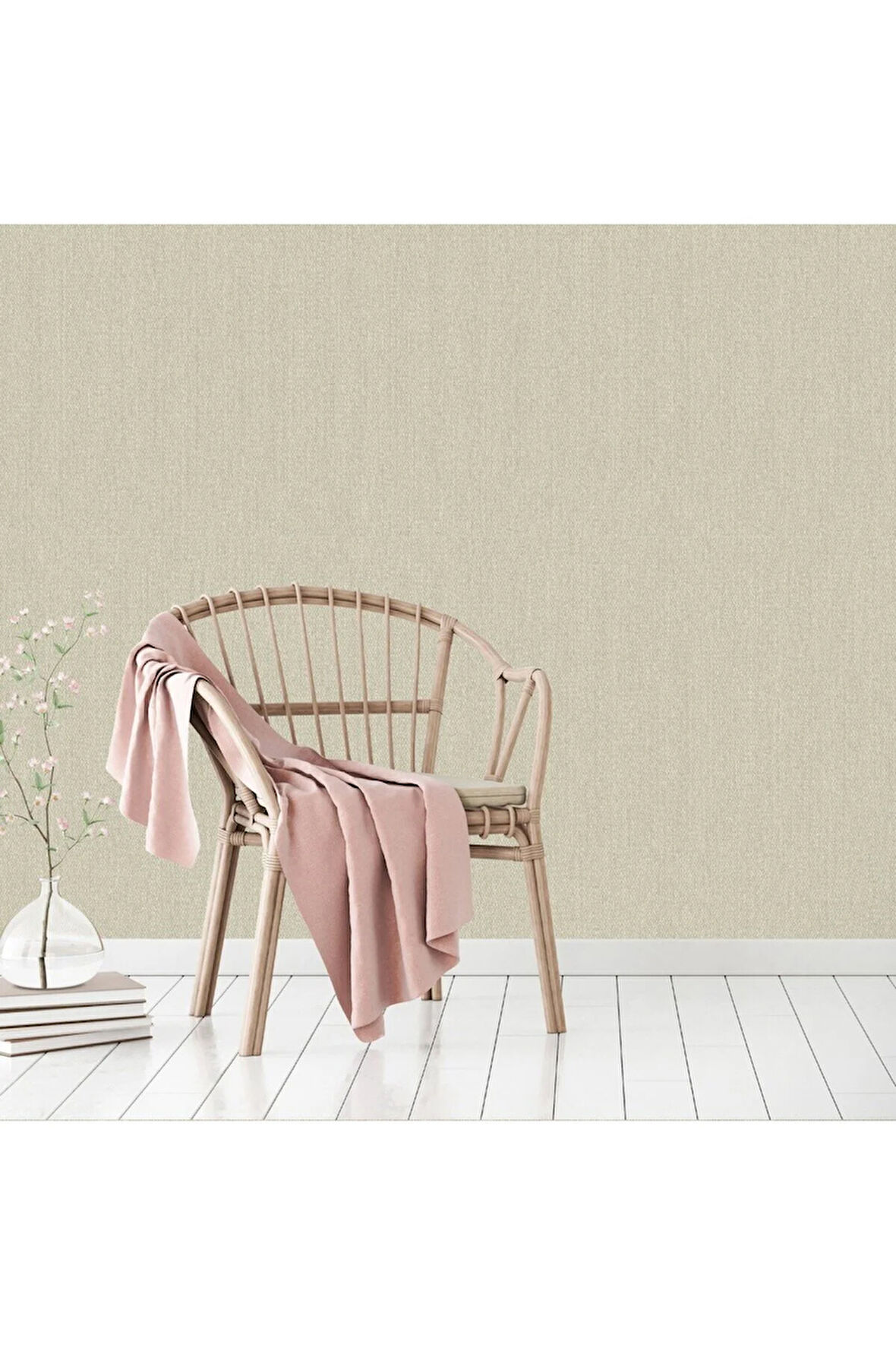 Düz Desenli Duvar Kağıdı, Bej, Ephes 1013-2, 10,60 M²