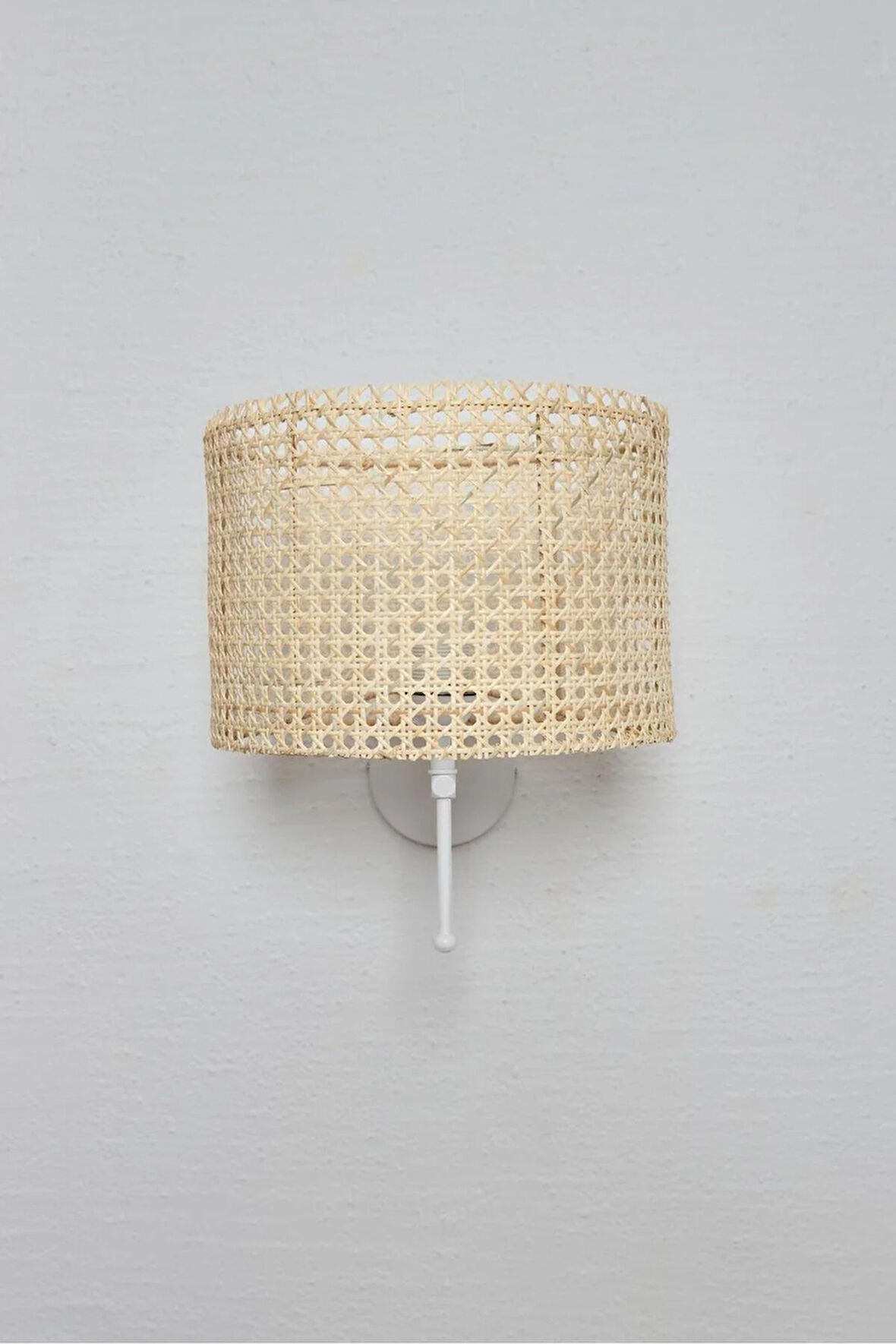 Hazeran E27 Ampül Kablolu Aplik - Alt Beyaz