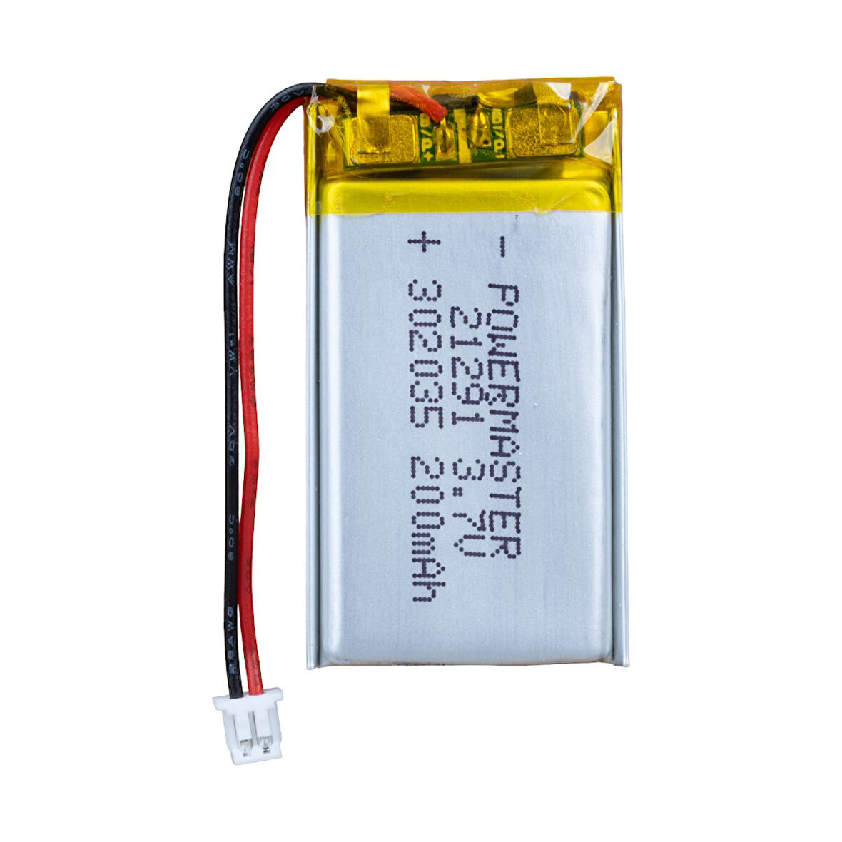 3.7 VOLT 200 MAH LİTYUM POLİMER PİL (4825)