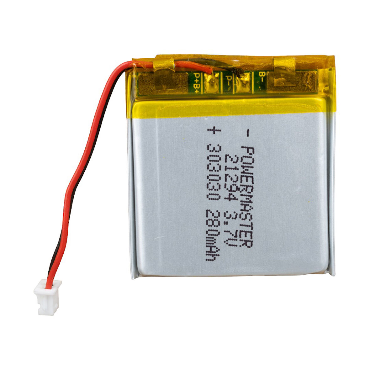 3.7 VOLT 280 MAH LİTYUM POLİMER PİL (4825)