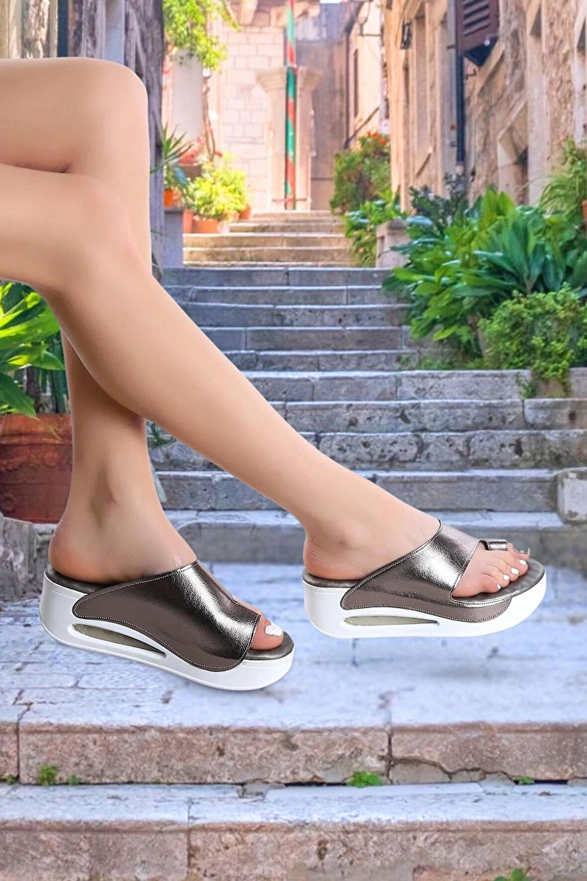 Air Max Taban Parmak Arası Fuspedli Terlik 5016