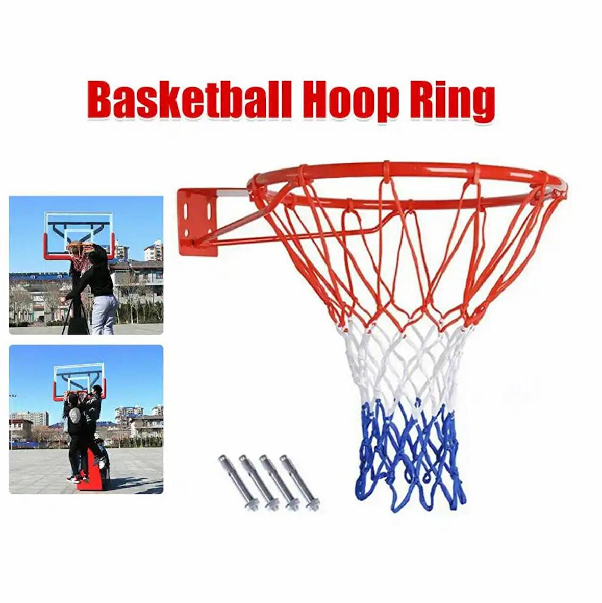 Deluxe Basketbol Çemberi + Basketbol Filesi