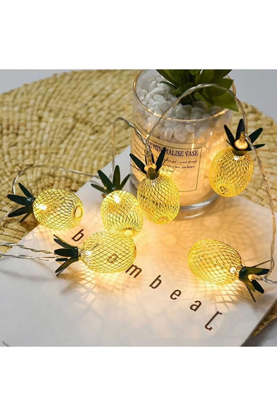 10 Lu Ananas Mini Pilli Led Lamba Led1612-9