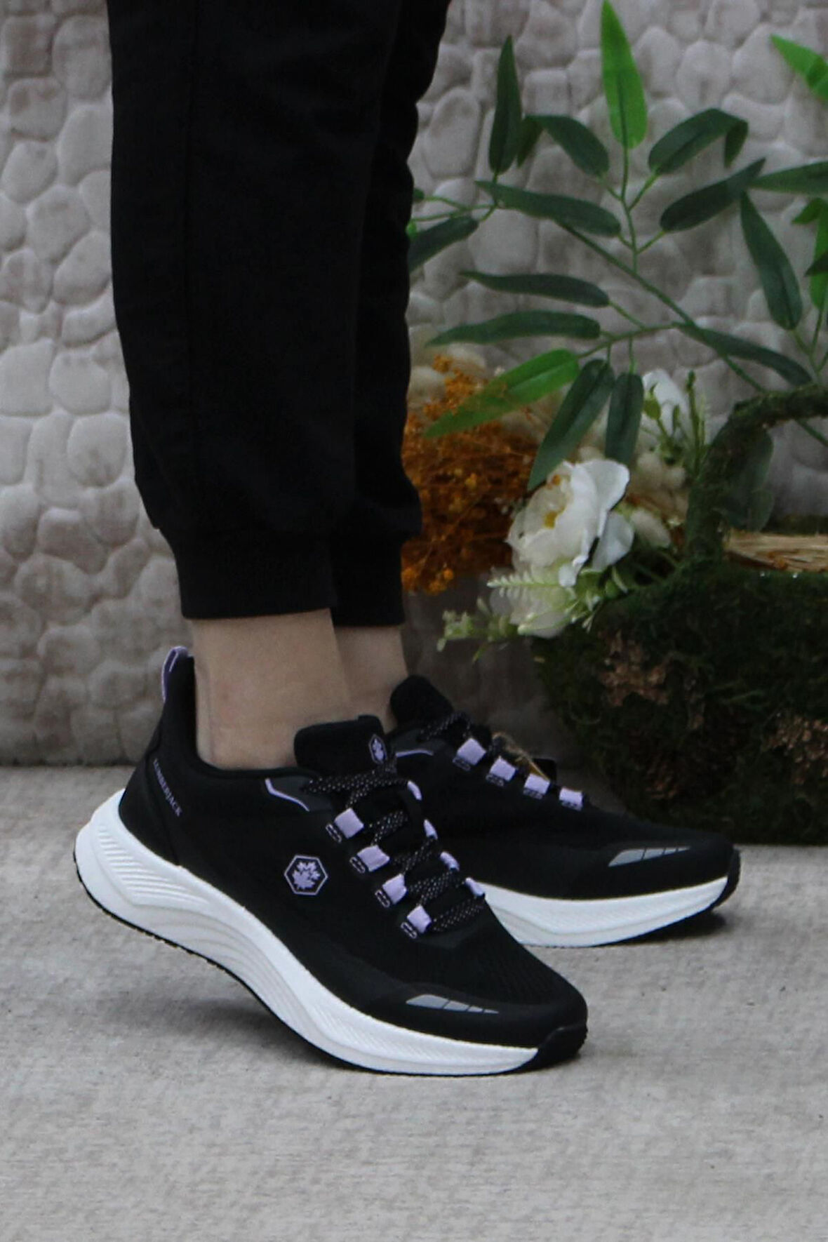 Lumberjack MERA 101932283 Siyah Kadın Sneaker