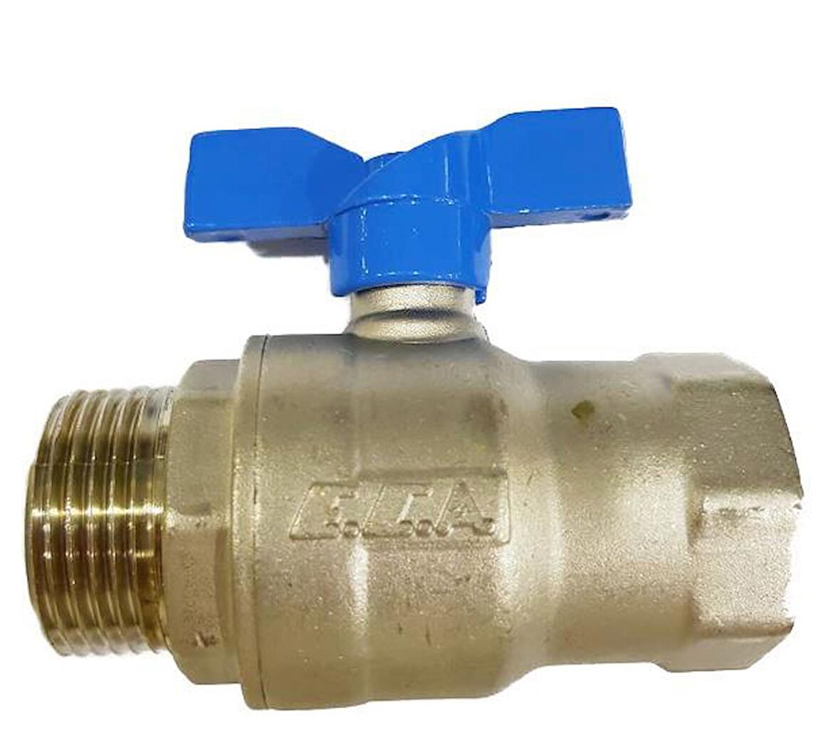 E.C.A 1" Küresel Valf (Mavi Volanlı) 602122020