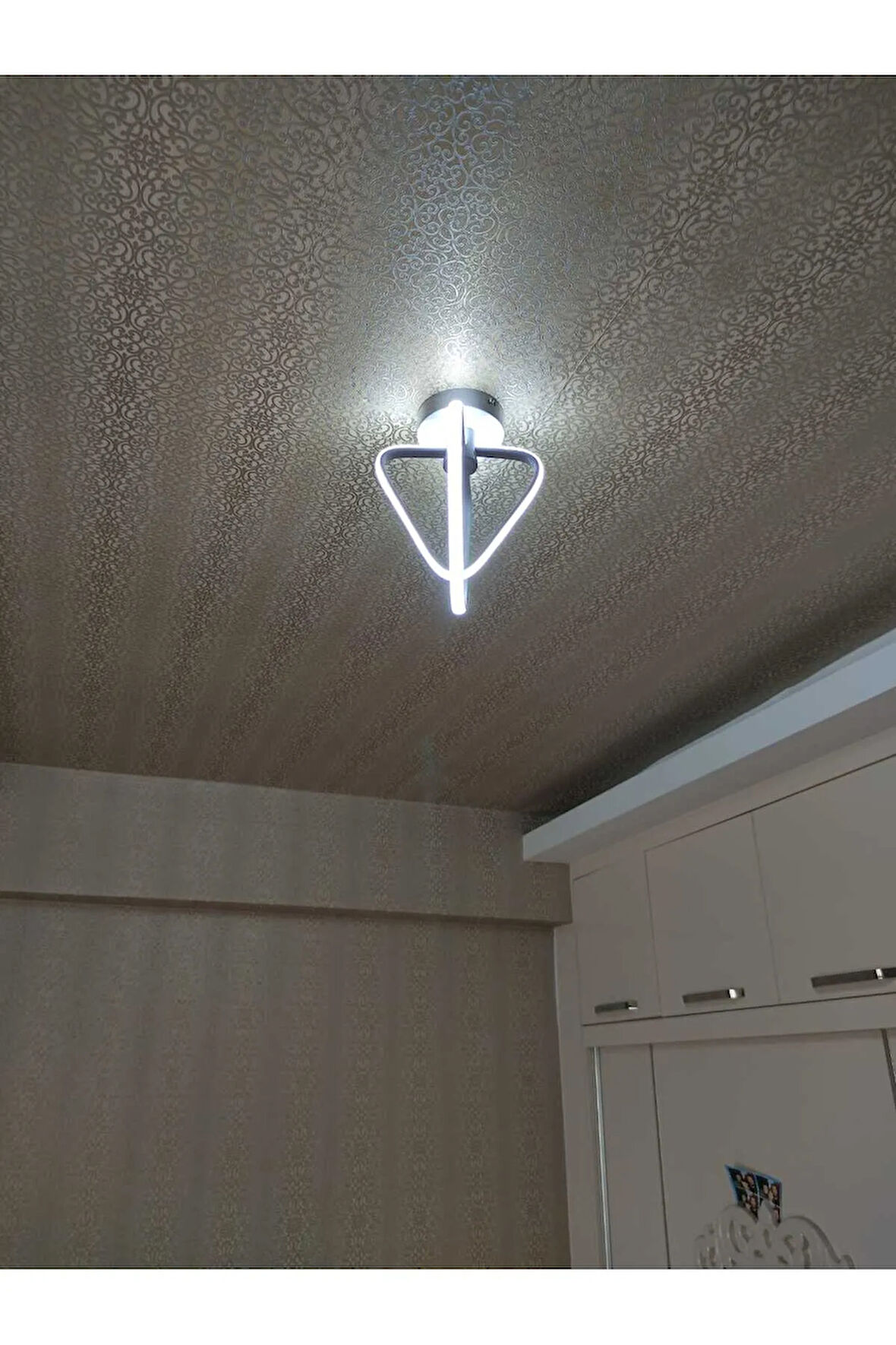 Tekli Çilek Led Avize