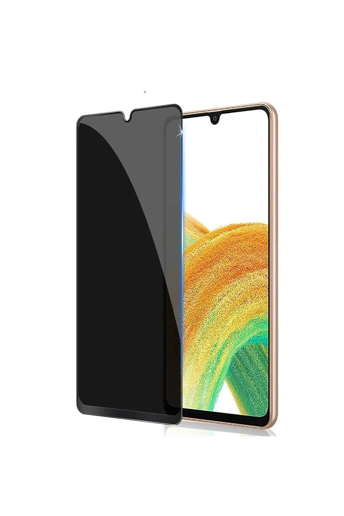 Samsung Galaxy A33 Hayalet Nano Ekran Koruyucu Kırılmaz Cam - Ince Ve Esnek - Extra İnce