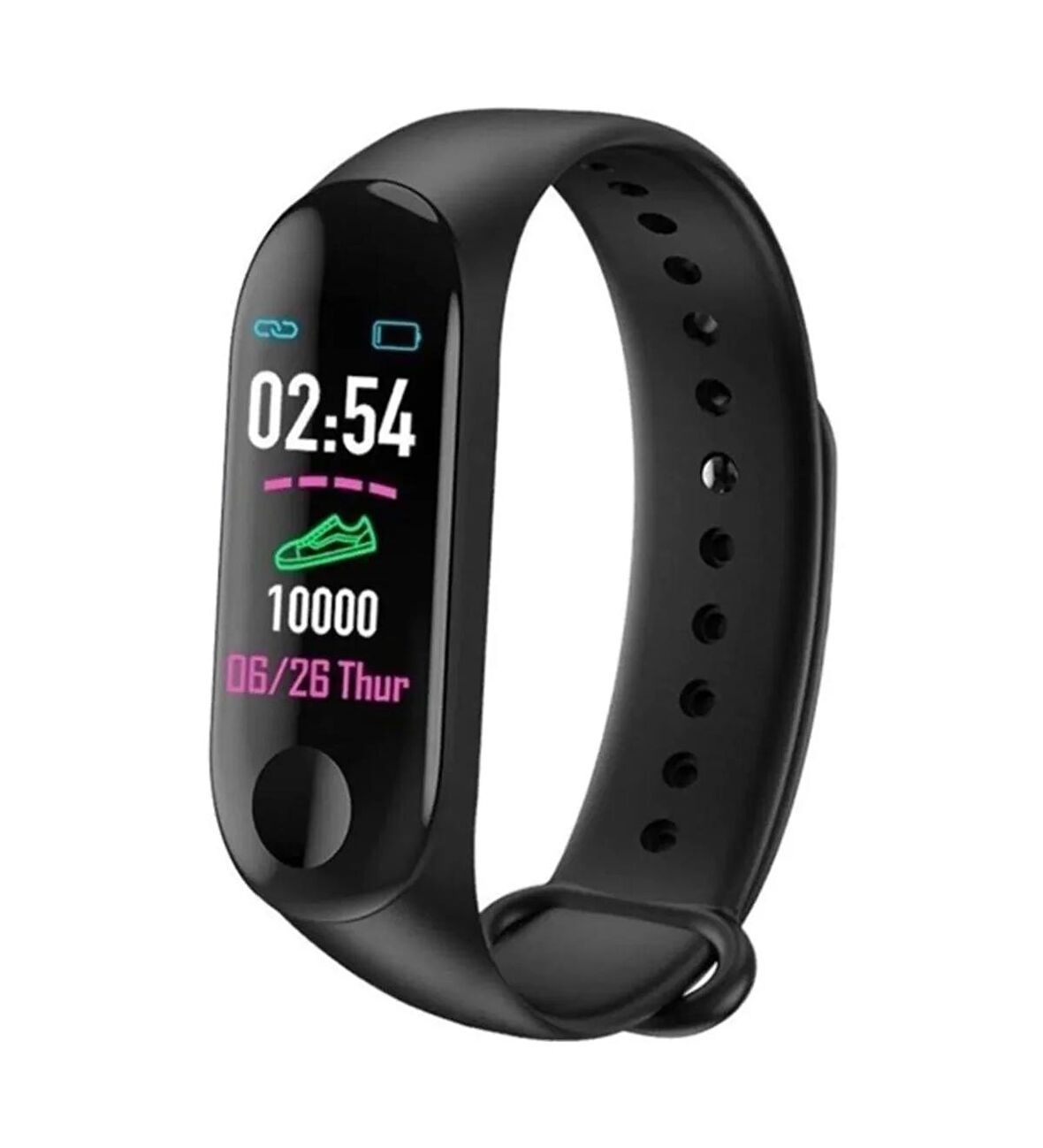 QASUL Mi Band 3/m4/m5/m6 Akıllı Bileklik Uyumlu Silikon Kordon