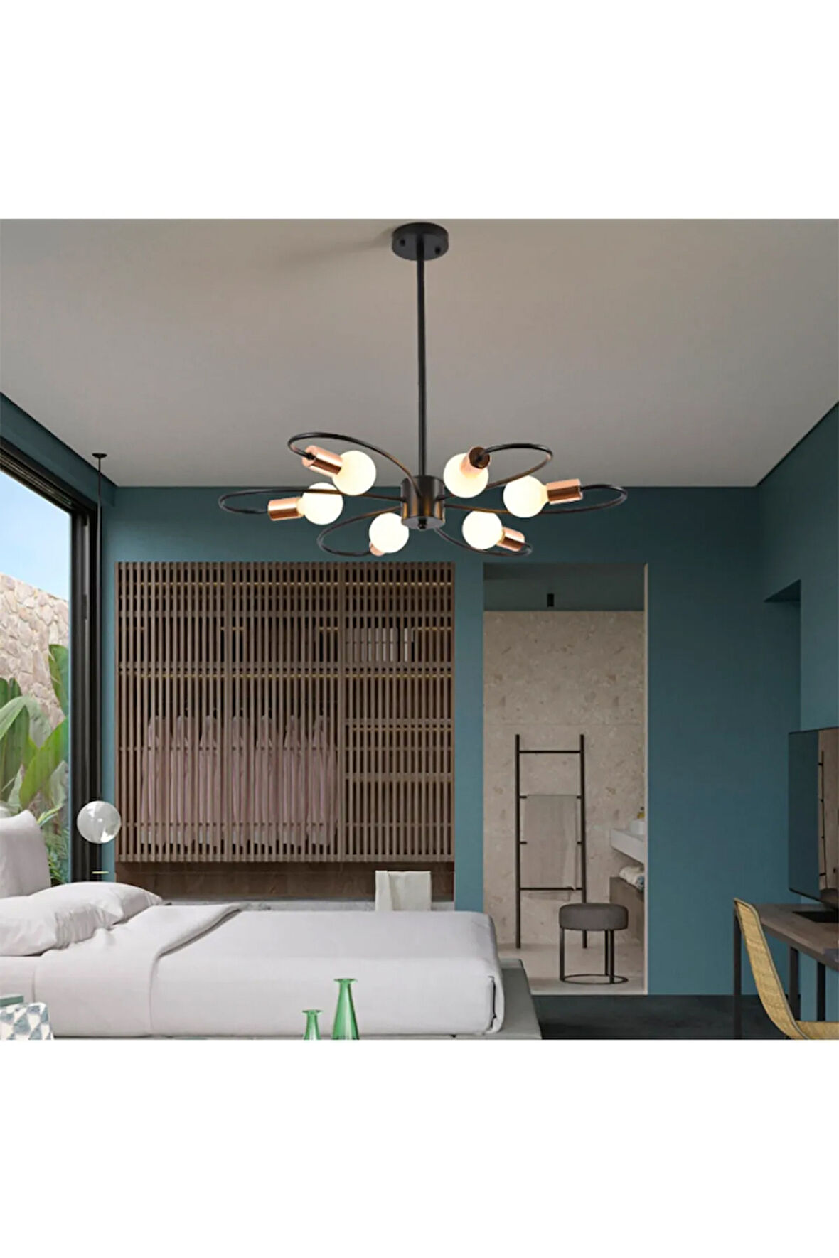 Modern Fixture Avize 6’lı-