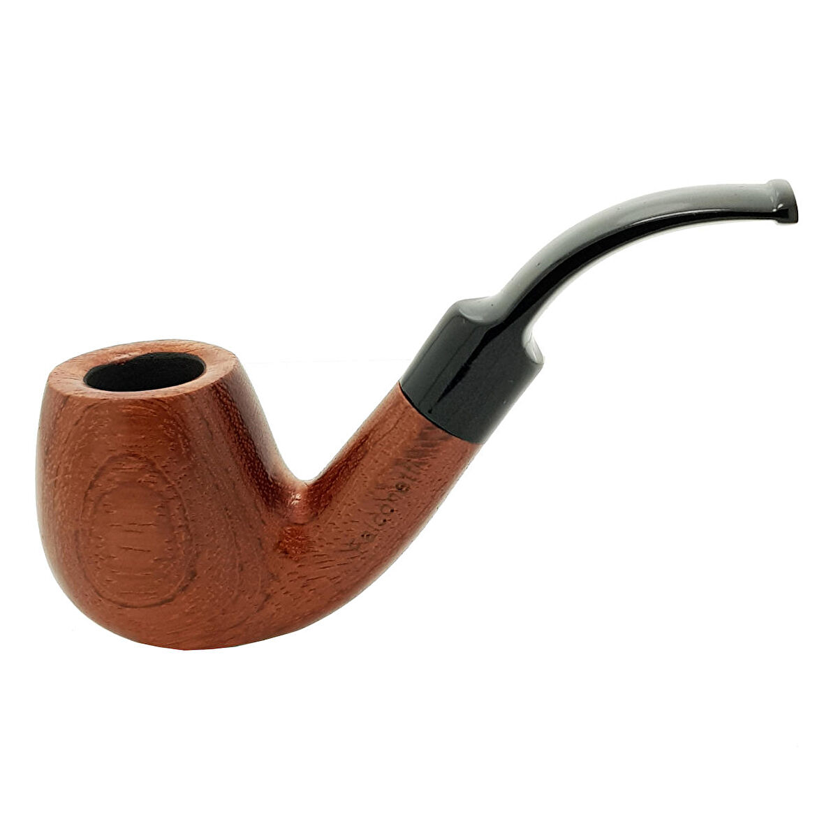 Falconetti 9 mm. Metal Halkalı Maun Ahşap Pipo py57