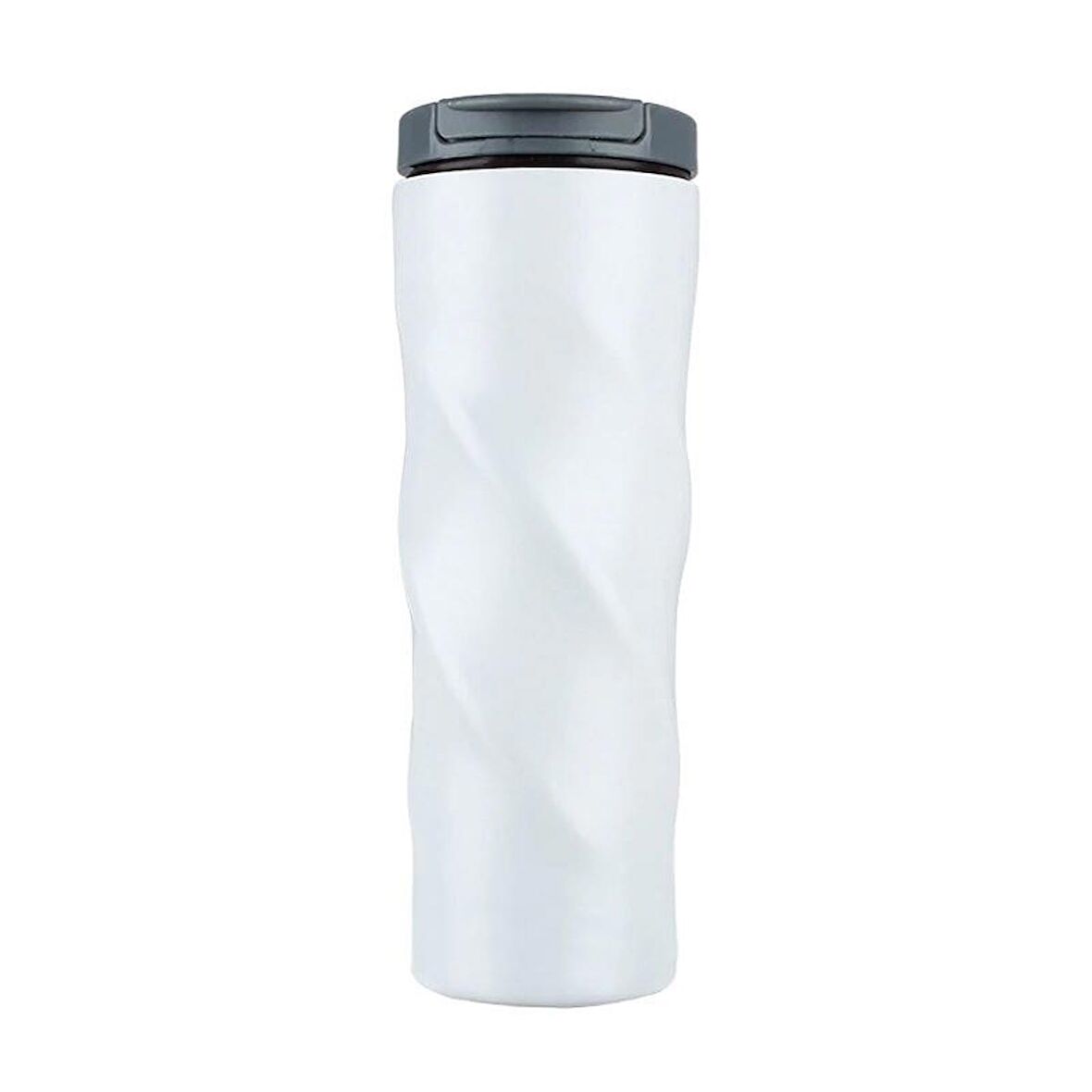 Komple 304 L Çelik Beyaz 500 ml Kahve Termos Mug cin229by