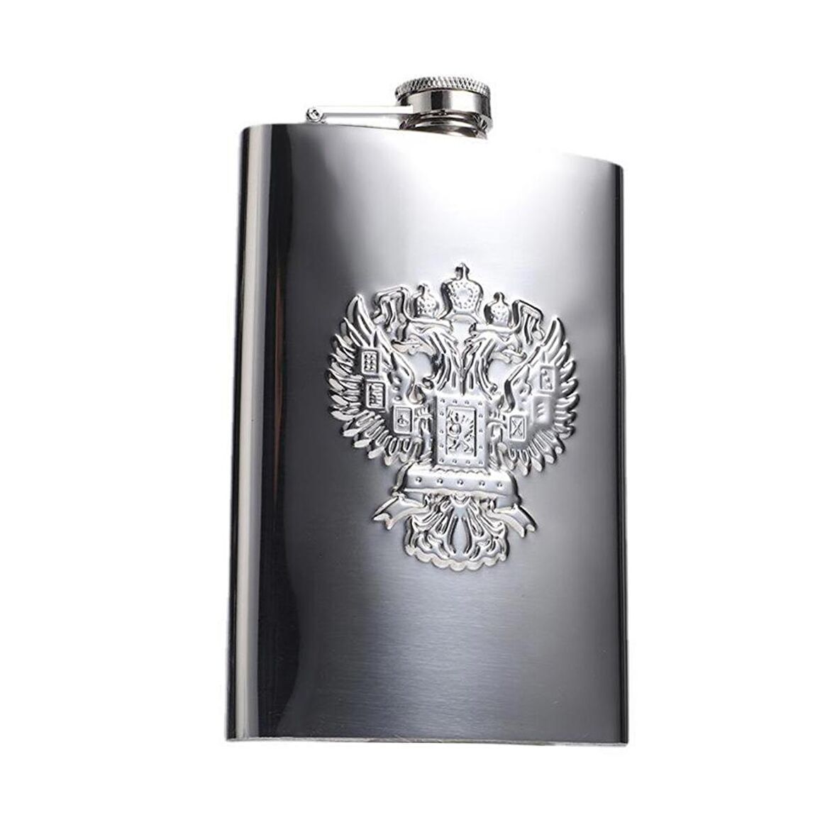 Çelik Kabartmalı Kartal Figür 9 oz 270 ml içki Matarası rc70