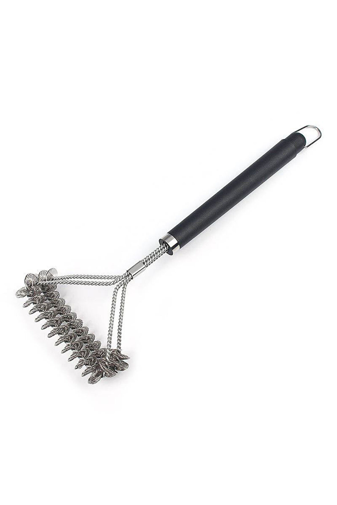 İki Sıra Telli Mangal Izgara Barbekü Temizleme Fırçası cin991