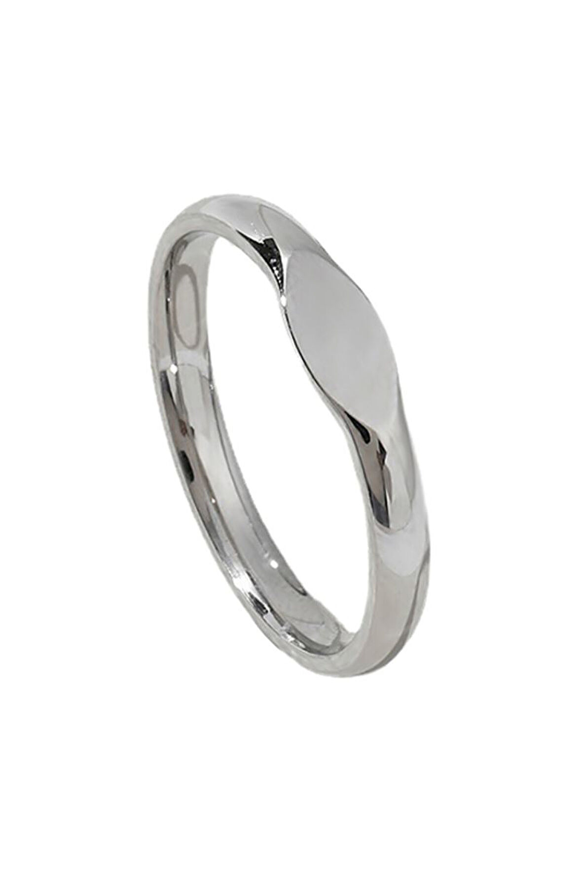 Chavin Çelik Silver Mini Kadın Yüzük ev30by