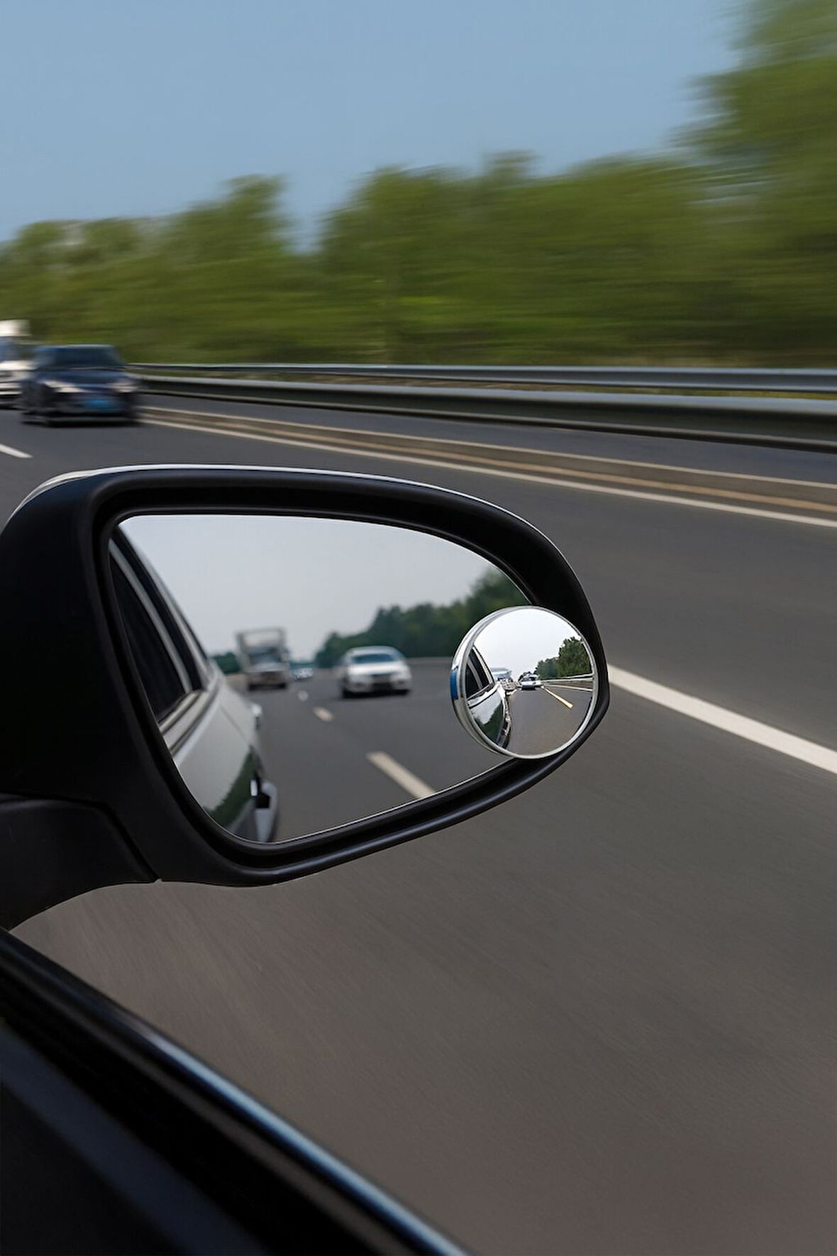 1 Adet Yapışkanlı 360 Derece Otomobil Motosiklet Kör Nokta Yan Aynası mt232