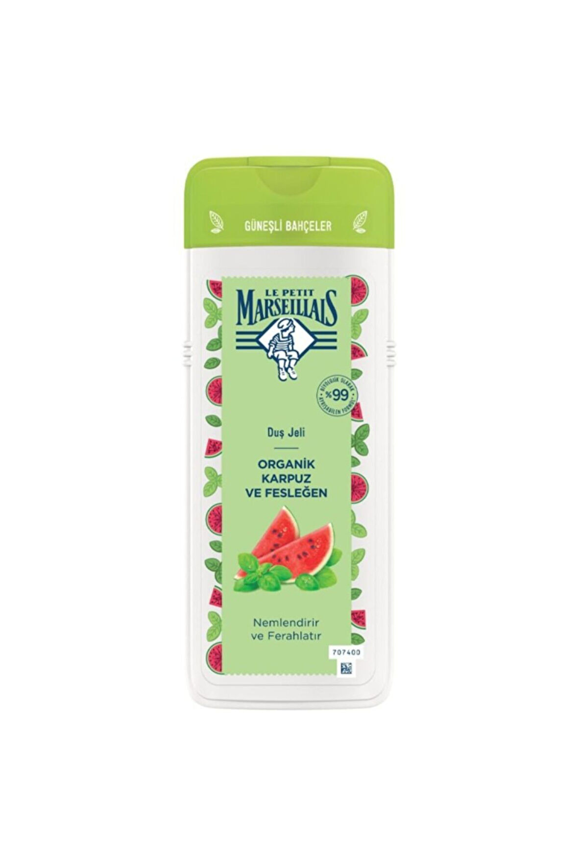 Organik Karpuz Ve Fesleğen Duş Jeli 400 Ml
