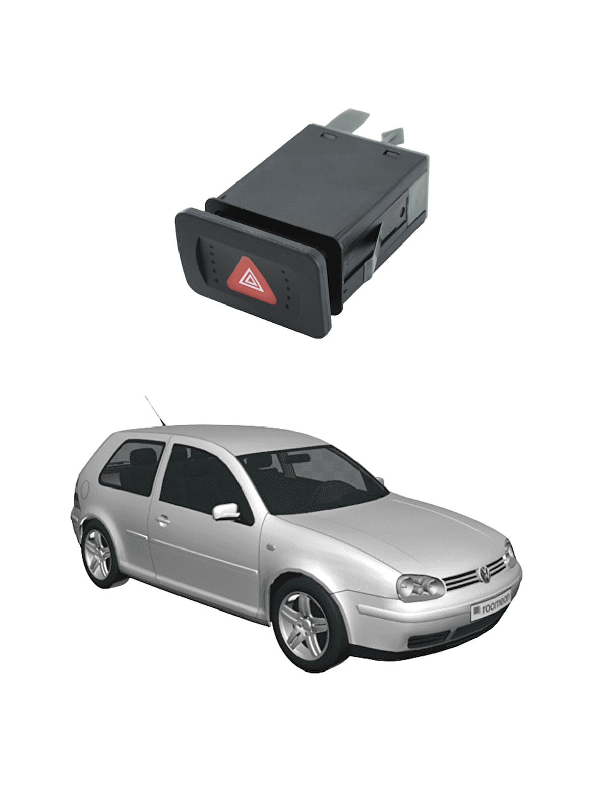 Kraw Flaşör Anahtarı | VW Golf IV & Bora Uyumlu (7 Pin) | Svarog Car Spare Parts