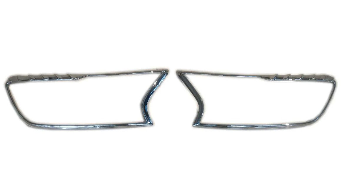 Ford Ranger 2012-2020 Far Çerçevesi Kaplama Krom