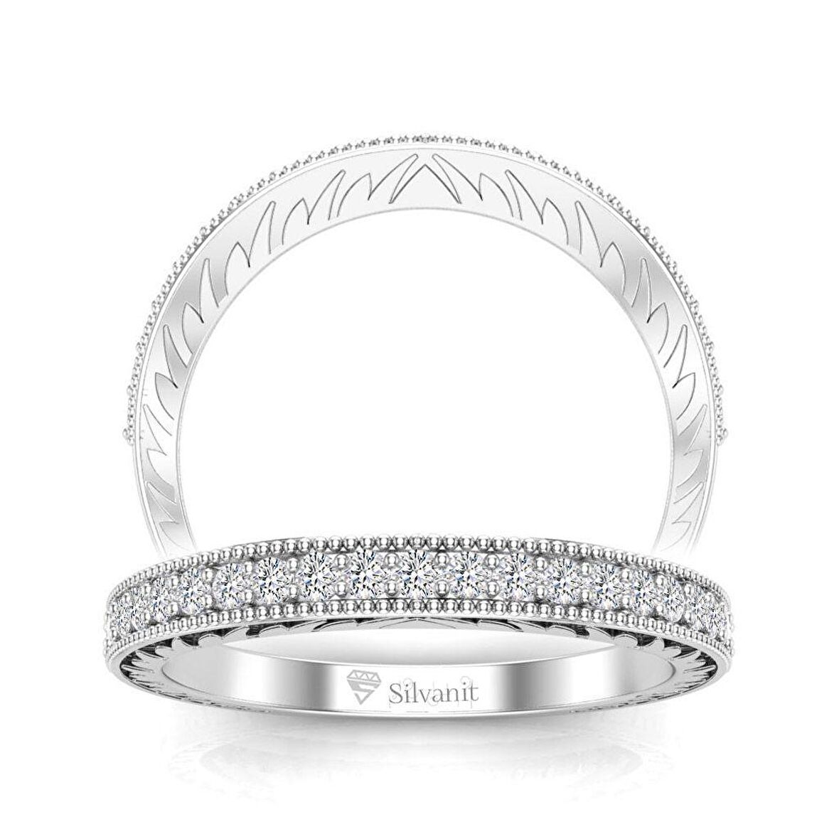 0,25 Karat Yarımtur Pırlanta Yüzük