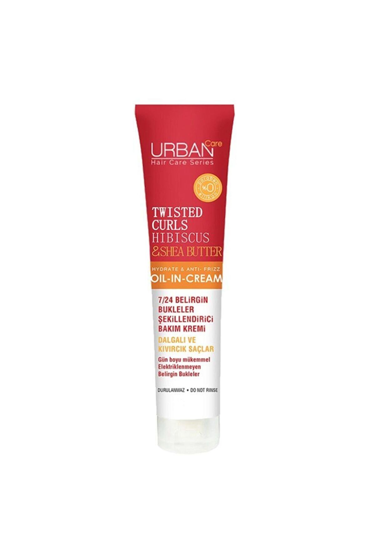 Twisted Curls Hibiscus & Shea Butter Durulanmayan Saç Bakım Kremi 175 Ml