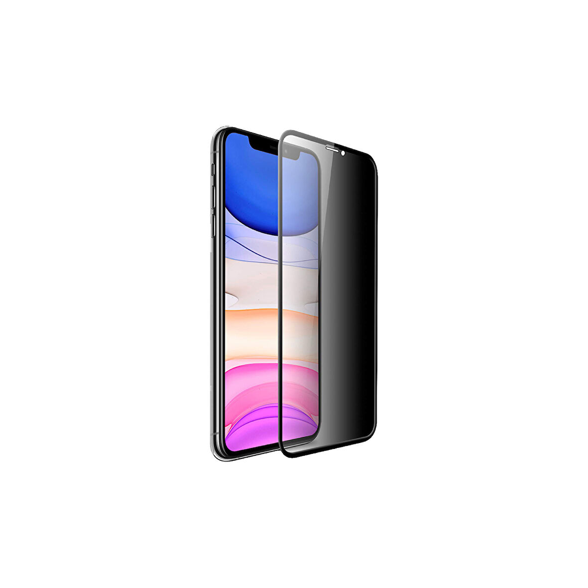 XİAOMİ NOTE 11 PRO UYUMLU HAYALET EKRAN KORUYUCU ÜSTTEN ALTTAN VE YANLARDAN GÖRÜNMEYEN GİZLİ CAM SNX